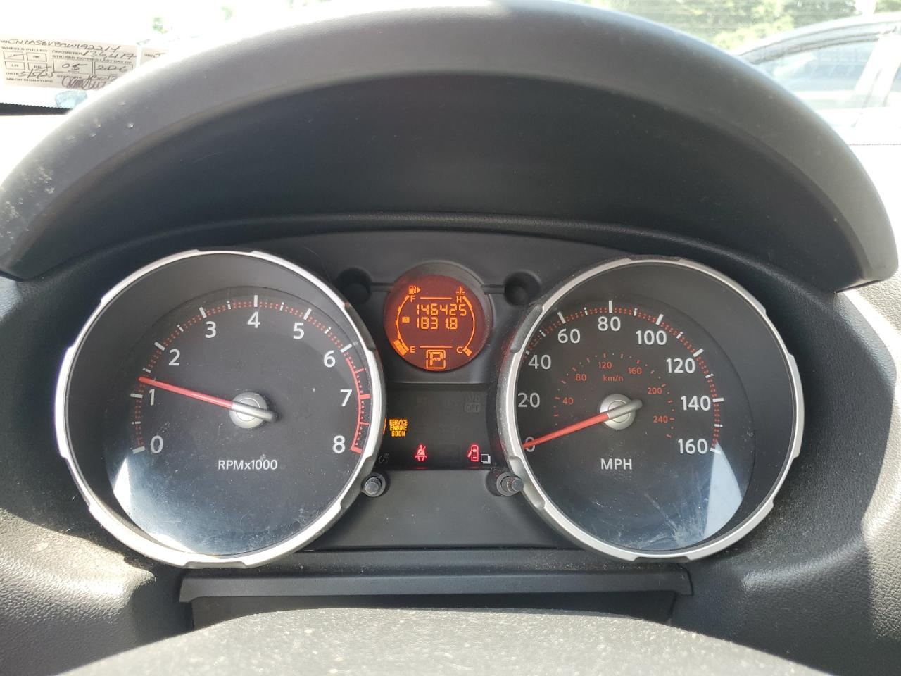 JN8AS58V89W192214 2009 Nissan Rogue S