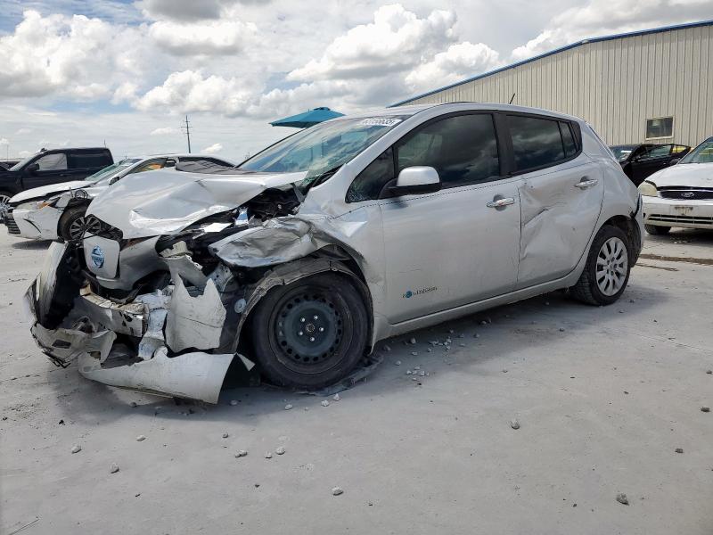  NISSAN LEAF 2015 Silver