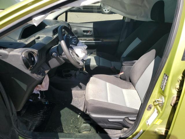 Hatchbacks TOYOTA PRIUS 2016 Zielony