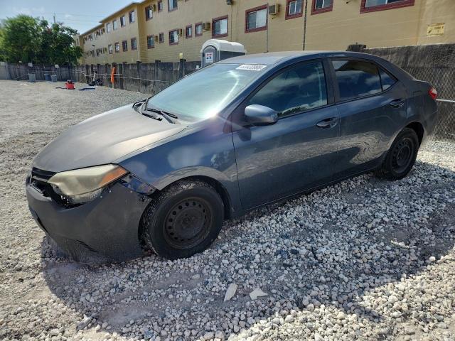 Sedans TOYOTA COROLLA 2014 Szary