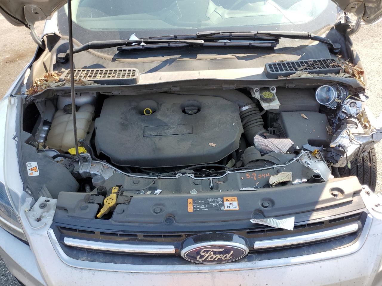 2015 Ford Escape Titanium VIN: 1FMCU9J90FUB03760 Lot: 64854755