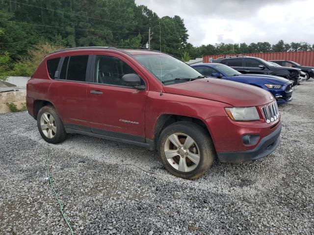  JEEP COMPASS 2014 Red