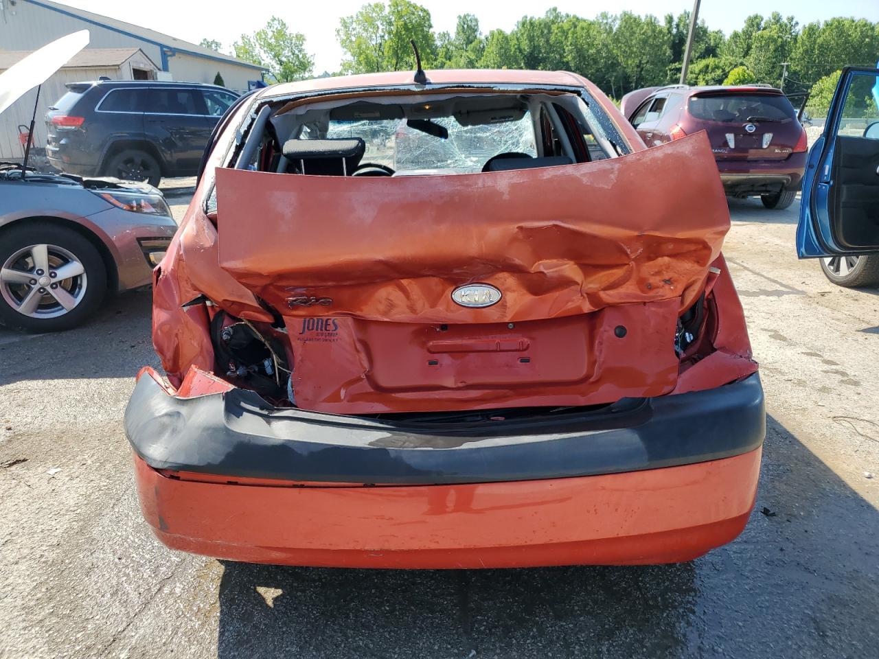 2008 Kia Rio Base VIN: KNADE123986354461 Lot: 63313725