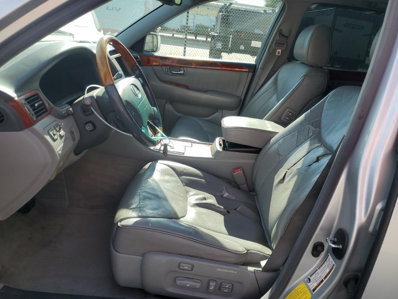 jthbn36f655010452 JTHBN36F655010452 2005 Lexus Ls 430