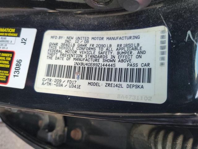 2009 TOYOTA COROLLA BASE  