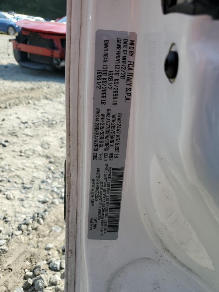 zfbhrfab9m6t63513 ZFBHRFAB9M6T63513 2021 Ram Promaster City