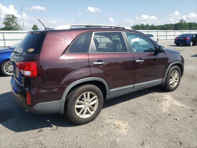  KIA SORENTO 2015 Maroon
