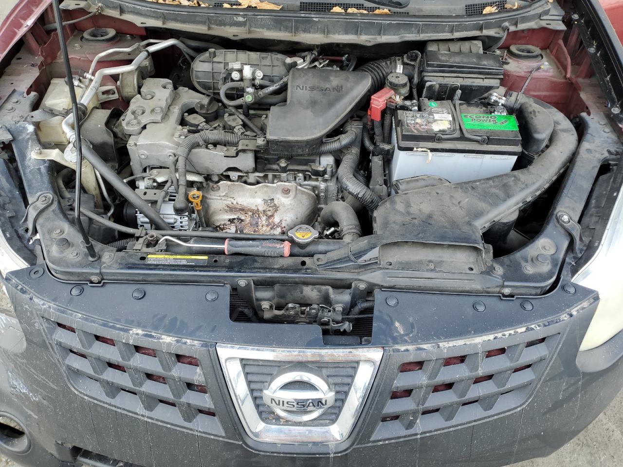 2008 Nissan Rogue S VIN: JN8AS58V89W160587 Lot: 63075555