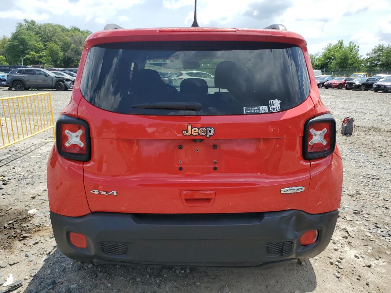 2018 Jeep Renegade Latitude VIN: ZACCJBBB6JPH96401 Lot: 66358305