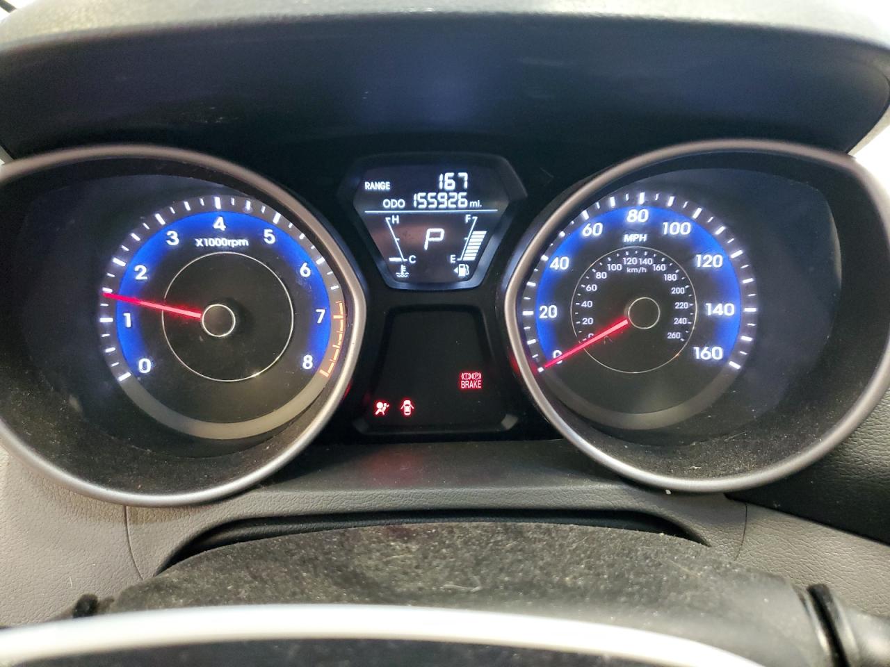 2013 Hyundai Elantra Gls VIN: KMHDH4AE9DU001640 Lot: 64947145