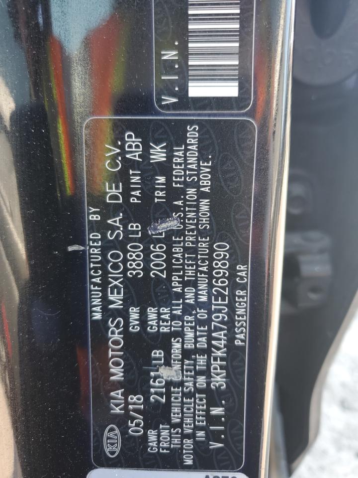 2018 Kia Forte Lx VIN: 3KPFK4A79JE269890 Lot: 64353875