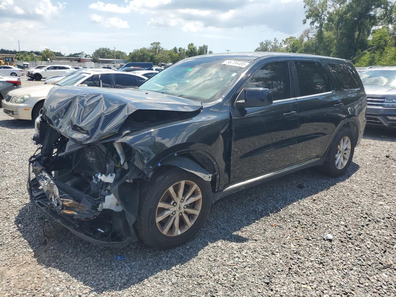 2021 Dodge Durango Sxt VIN: 1C4RDHAG6MC820223 Lot: 66706485