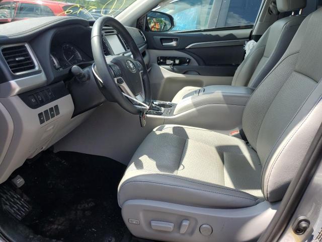  TOYOTA HIGHLANDER 2019 Srebrny