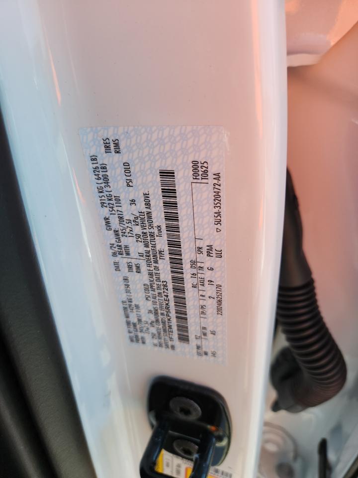 2019 Ford F150 Xl VIN: 1FTEW1KP5RKE47283 Lot: 65404525