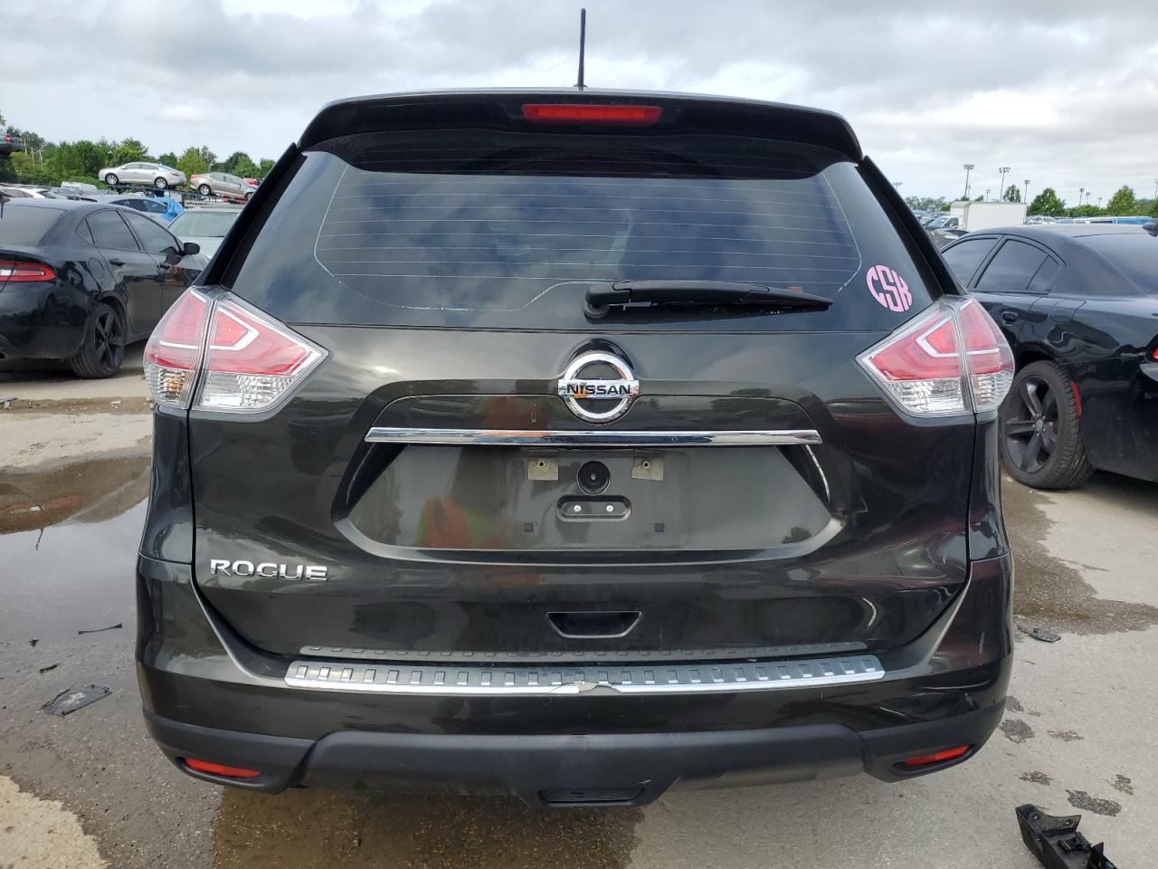 2015 Nissan Rogue S VIN: KNMAT2MT2FP506571 Lot: 65079095