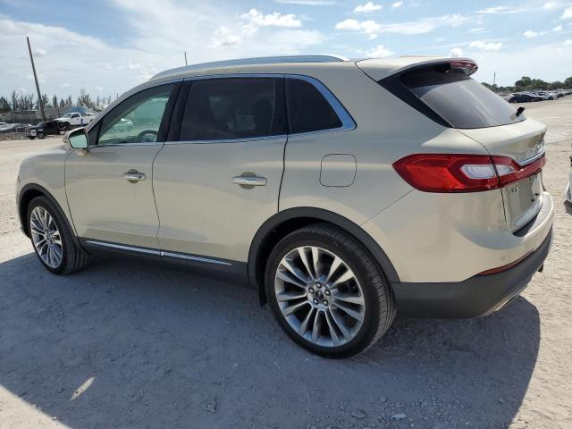 Паркетники LINCOLN MKX 2016 Бежевый