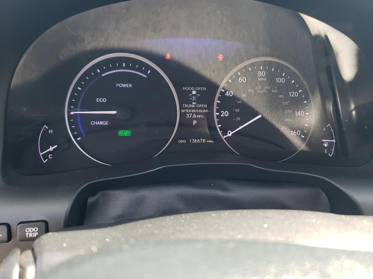 2013 Lexus Es 300H VIN: JTHBW1GG4D2014010 Lot: 65074185