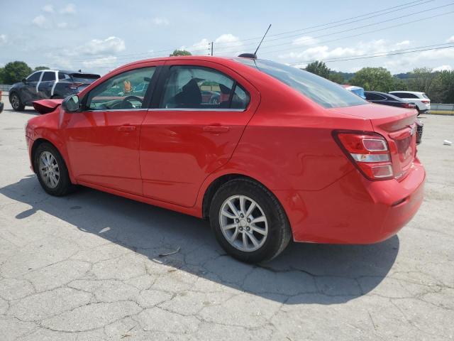  CHEVROLET SONIC 2018 Czerwony
