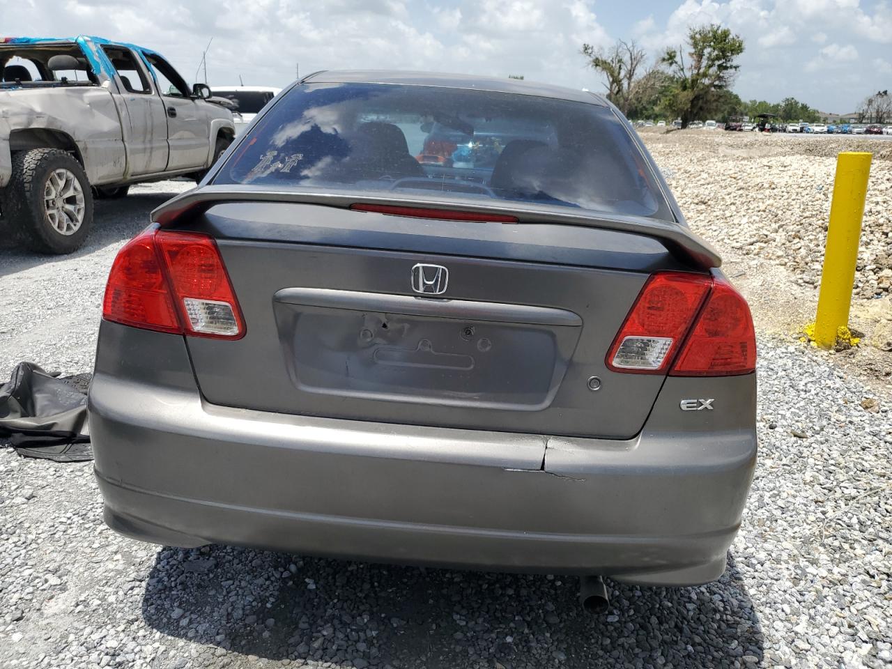 2004 Honda Civic Ex VIN: 2HGES26734H554006 Lot: 63443015