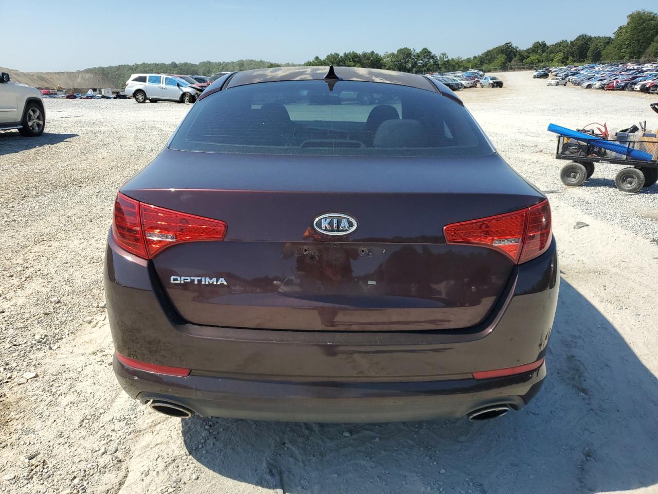2012 Kia Optima Lx VIN: 5XXGM4A74CG033298 Lot: 64740755