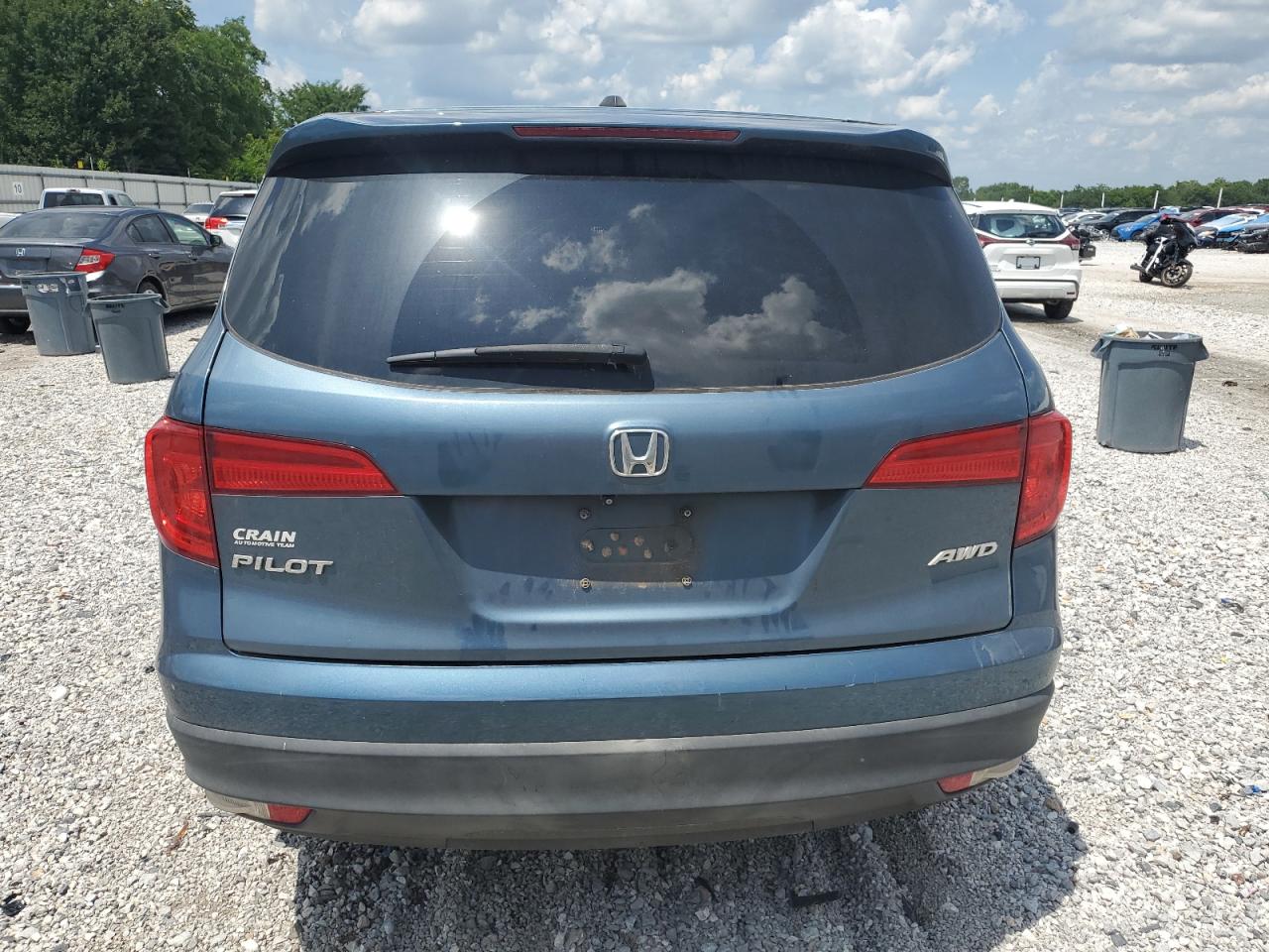 2016 Honda Pilot Exl VIN: 5FNYF6H89GB007457 Lot: 64114385