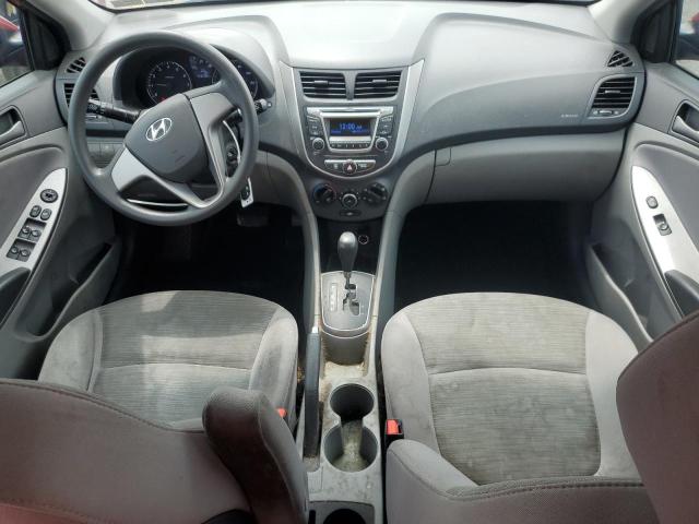  HYUNDAI ACCENT 2017 Czerwony