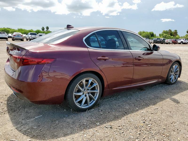  ALFA ROMEO GIULIA 2017 Burgundy