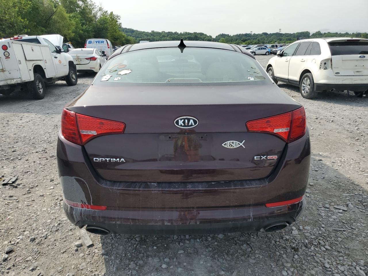 2012 Kia Optima Ex VIN: 5XXGN4A76CG072570 Lot: 64301075