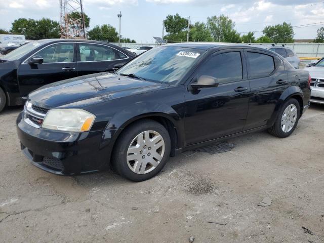 Sedans DODGE AVENGER 2012 Black