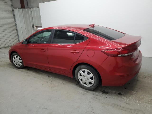  HYUNDAI ELANTRA 2017 Czerwony