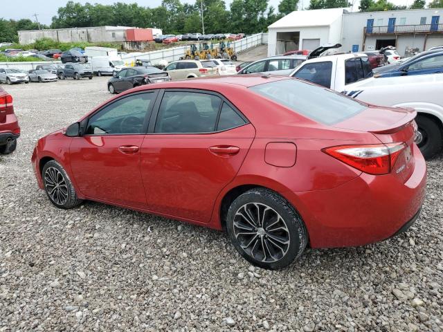 Sedans TOYOTA COROLLA 2014 Czerwony