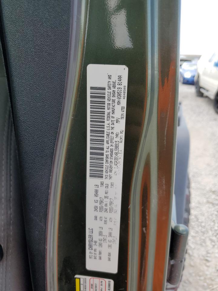 2008 Jeep Wrangler Unlimited X VIN: 1J4GA39148L598915 Lot: 63050455