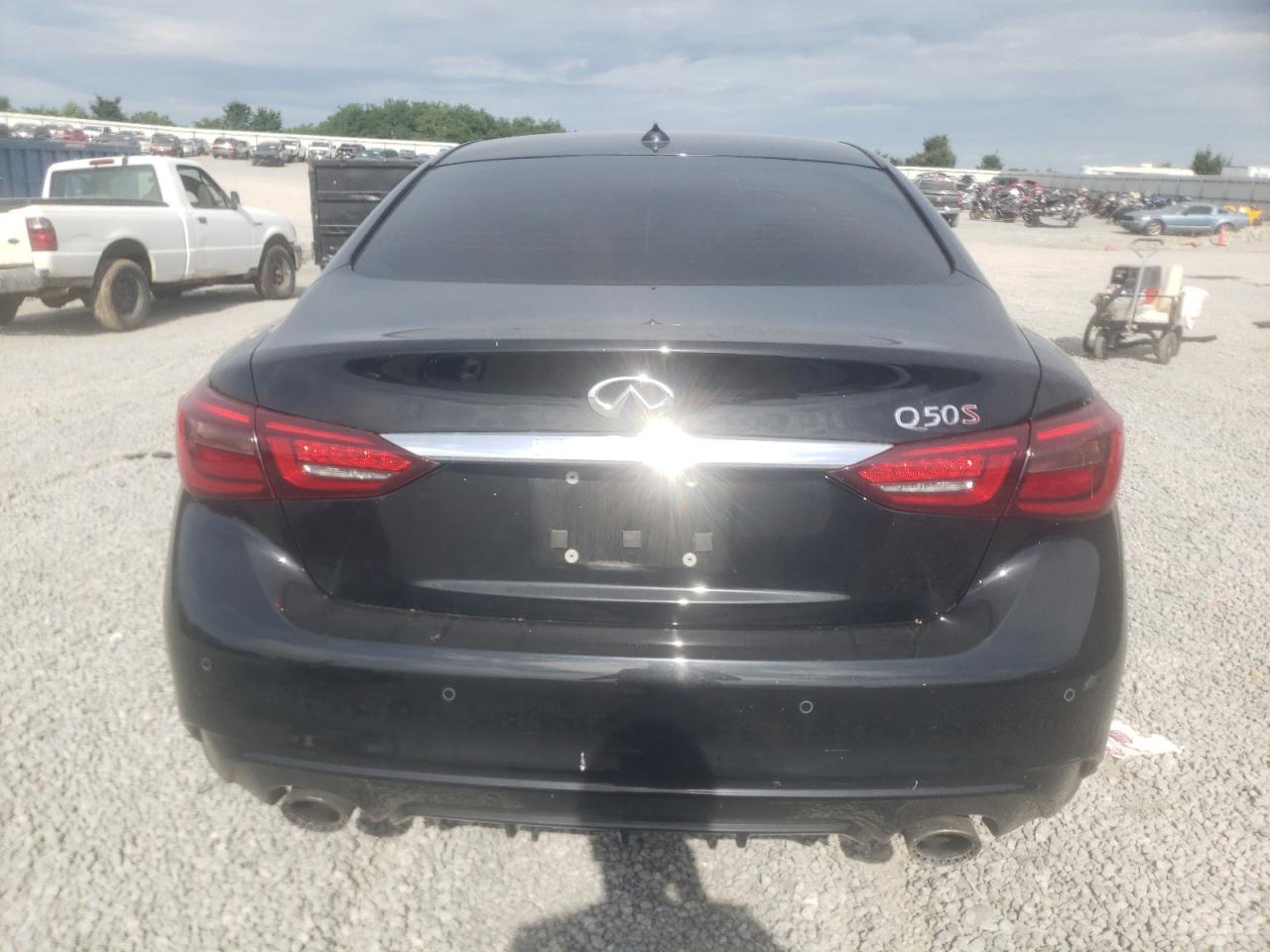 2018 Infiniti Q50 Red Sport 400 VIN: JN1FV7AP7JM460432 Lot: 62678845