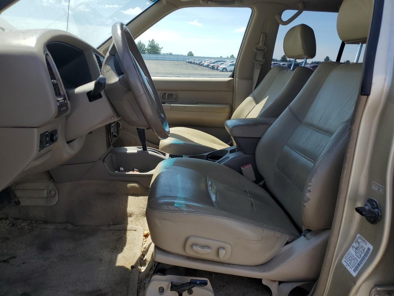 2002 Nissan Pathfinder Le VIN: JN8DR09Y52W737229 Lot: 63286315