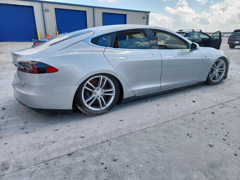 Hatchbacks TESLA MODEL S 2013 Silver