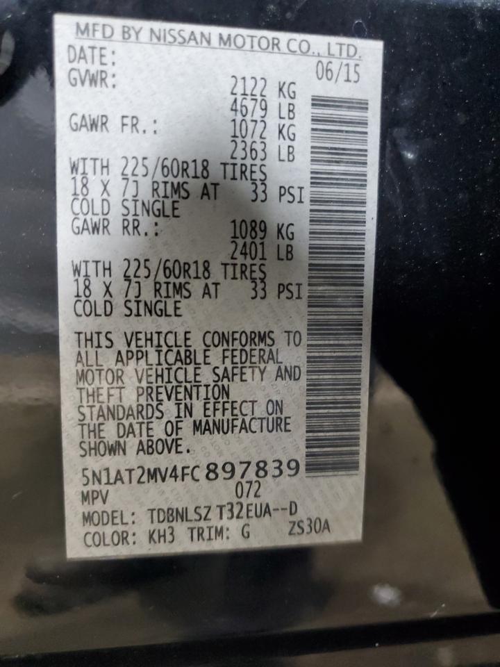 Фото: 5N1AT2MV4FC897839 - 14