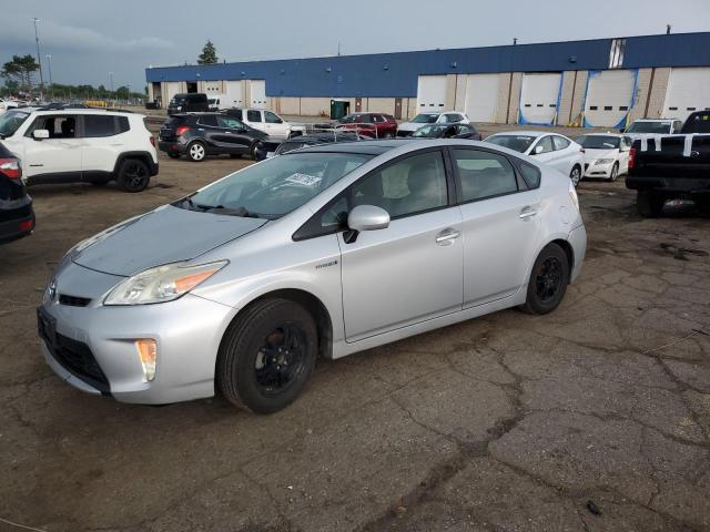 Hatchbacks TOYOTA PRIUS 2014 Srebrny