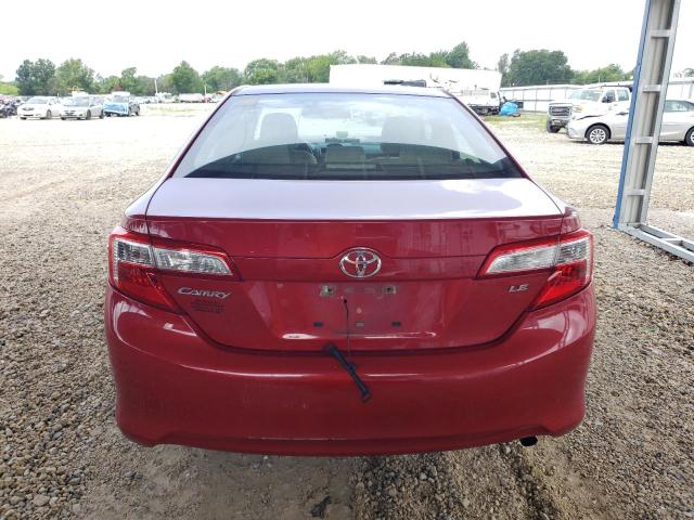  TOYOTA CAMRY 2012 Czerwony