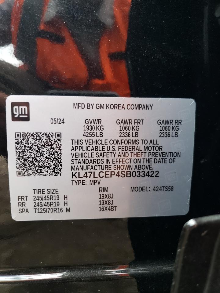 2025 Buick Envista Avenir VIN: KL47LCEP4SB033422 Lot: 64990415