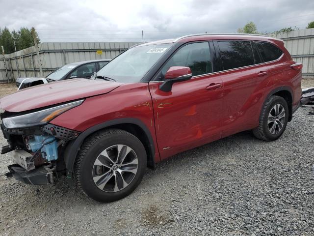  TOYOTA HIGHLANDER 2022 Bordowy