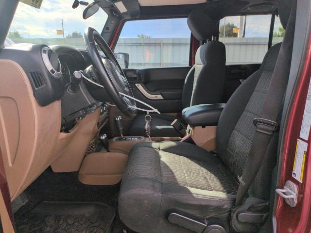  JEEP WRANGLER 2012 Maroon