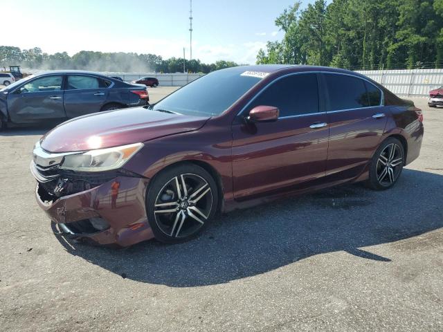  HONDA ACCORD 2017 Бургунди