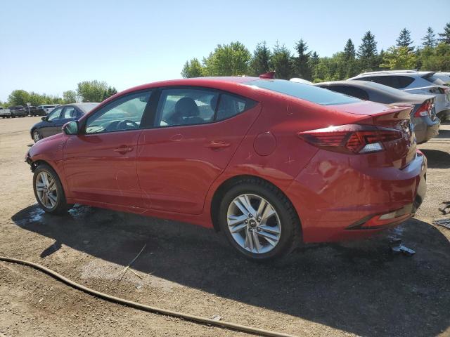  HYUNDAI ELANTRA 2020 Red