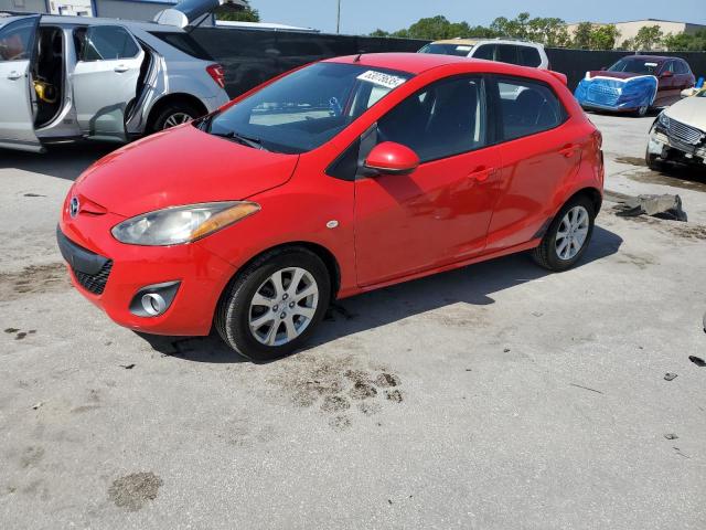 Hatchbacks MAZDA 2 2012 Czerwony