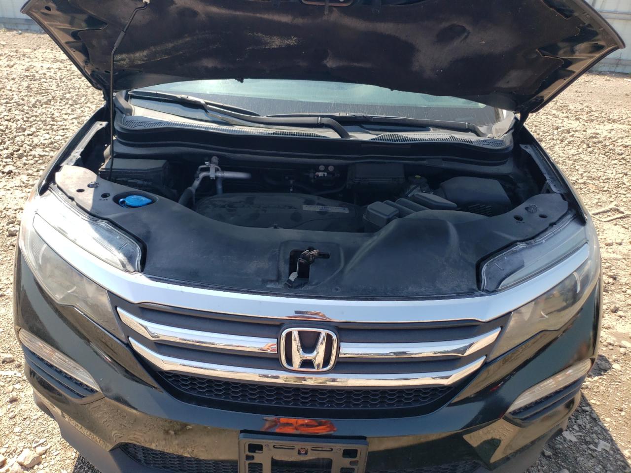 2017 Honda Pilot Lx VIN: 5FNYF6H12HB077192 Lot: 64110395