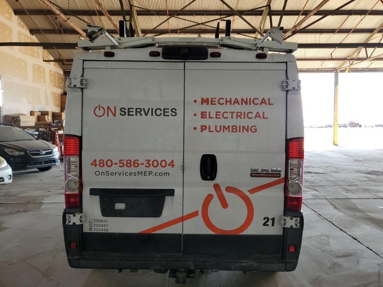 2019 Ram Promaster 1500 1500 Standard VIN: 3C6TRVAGXKE520252 Lot: 64351465