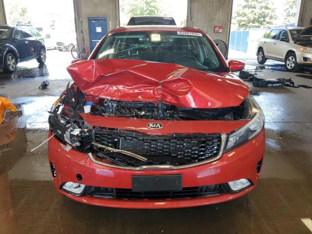  KIA FORTE 2017 Czerwony