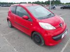 2007 PEUGEOT 107 URBAN  for sale at Copart SANDTOFT