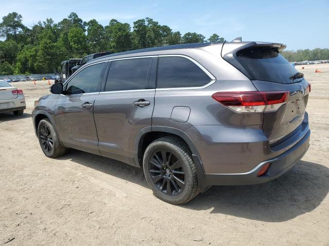  TOYOTA HIGHLANDER 2019 Серый