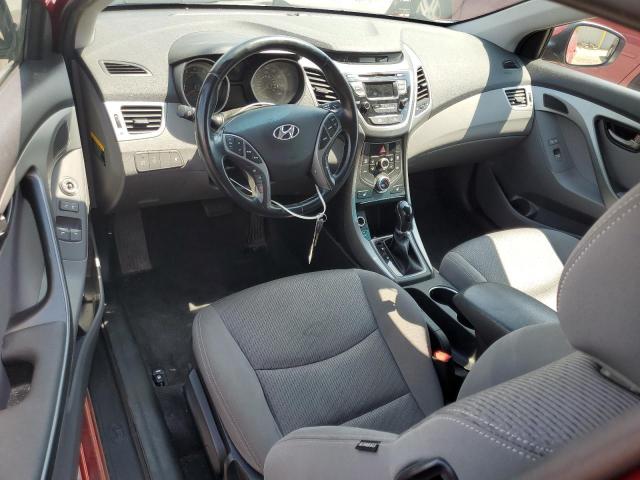 Coupet HYUNDAI ELANTRA 2014 Czerwony